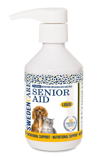 SwedenCare SeniorAid (flytande) 250ml - för hund och katt