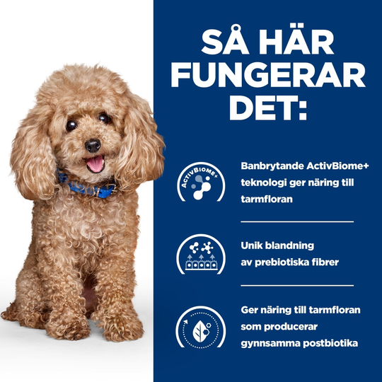 Hill's Prescription Diet Canine Gastrointestinal Biome Mini Digestive/Fibre CareChicken (1 kg)