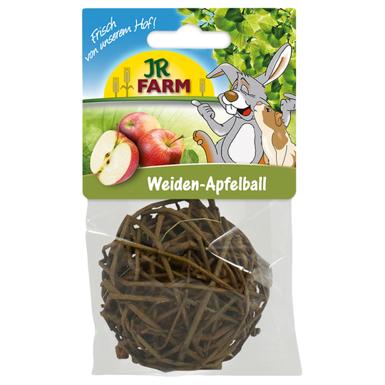 Mr Woodfield videboll med äpple - Ekonomipack: 3 x ca. 8 cm