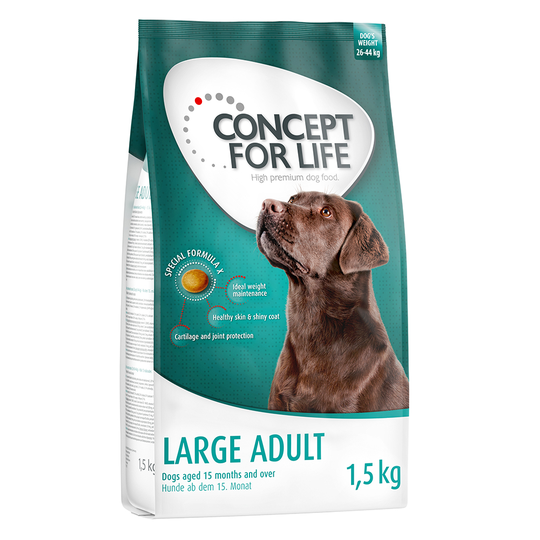 Concept for Life 1 / 1,5 kg till lågt prova-på-pris! - Large Adult 1,5 kg