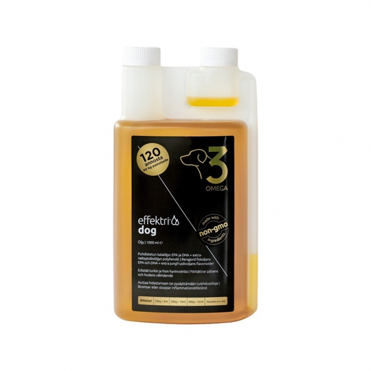 Effektri Dog Omega-3 Olja (1 l)