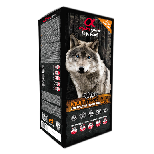 alpha spirit Semi Moist Complete Multiprotein 9 kg