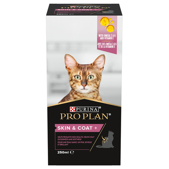PRO PLAN Cat Adult & Senior Skin and Coat Supplement olja - 250 ml