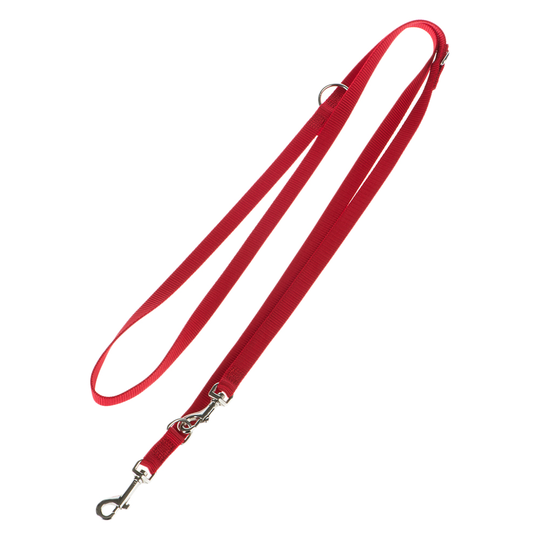 HUNTER Ecco Sport halsband + koppel, rött - Halsband storlek S + koppel 200 cm / 15 mm