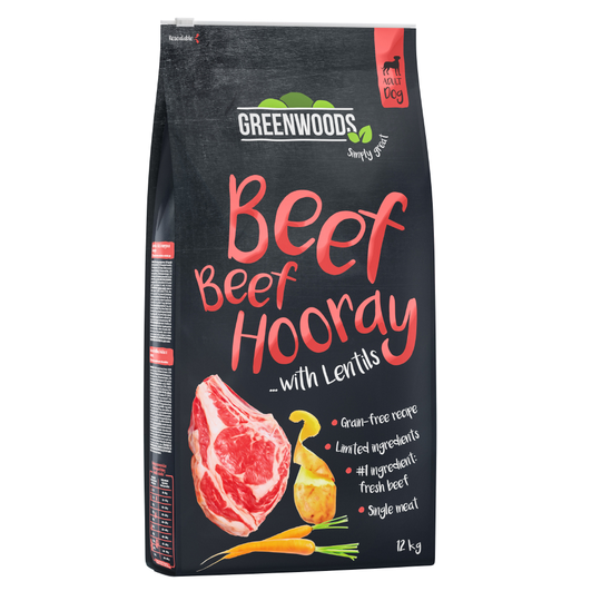 Greenwoods Beef with Lentils, Potatoes & Carrots 12 kg