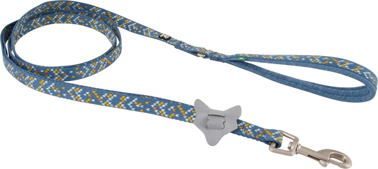 Hurtta Razzle-Dazzle Koppel 180cm - Bilberry (180cm x 25mm)