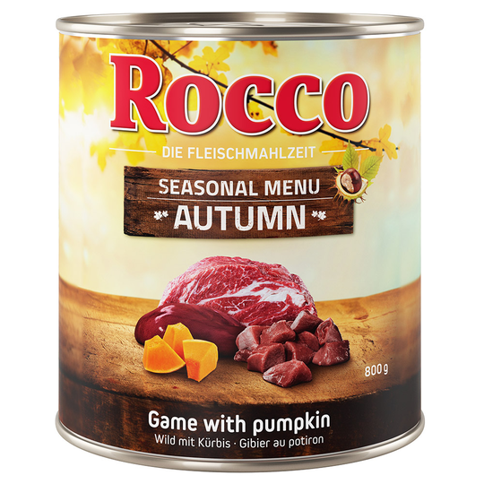 Rocco Autumn Menu Vilt & pumpa - 6 x 800 g