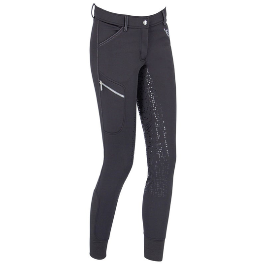 Covalliero Tilda Silikon Helskodda Softshell Ridbyxor - Svart - 46 (EU 46)