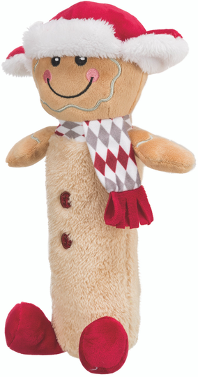Prasslande Julfigur - Pepparkaksgubbe
