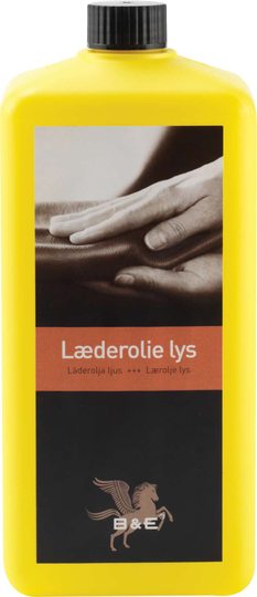 B & E Läderolja Ljus 1000 ml
