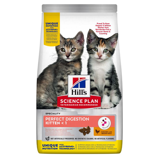 7 kg / 10 kg / 15 kg Hill's Science Plan till extra pris! - Kitten Perfect Digestion (10 kg)