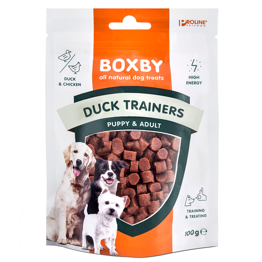 Boxby hundgodis till sparpris! - Duck Trainers 100 g