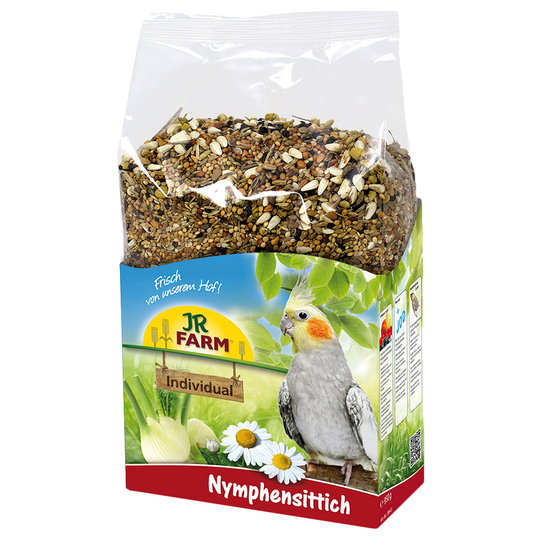 JR Birds Individual Nymfparakitfoder - Ekonomipack: 2 x 1 kg