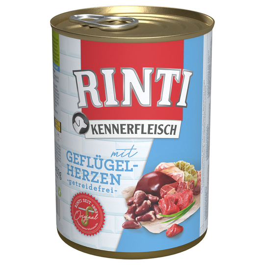 RINTI 1 x 400 g - Fågelhjärtan