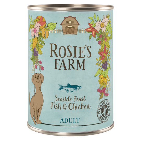 Rosie's Farm Adult 6 x 400 g - Fish & Chicken