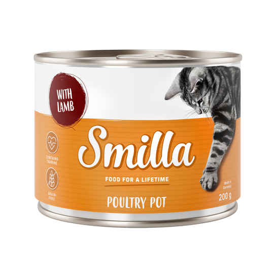 Smilla Poultry Pot 6 x 200 g - Blandpack: 4 sorter