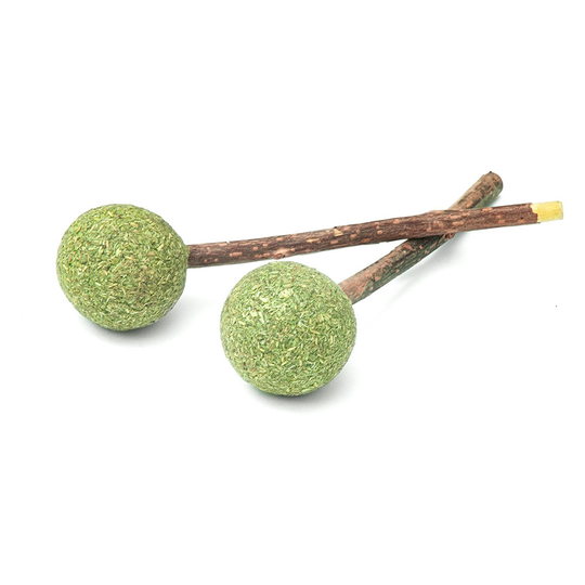 Aumüller Silvervine Lolli tandvårdsleksak - 1 set (2 st)