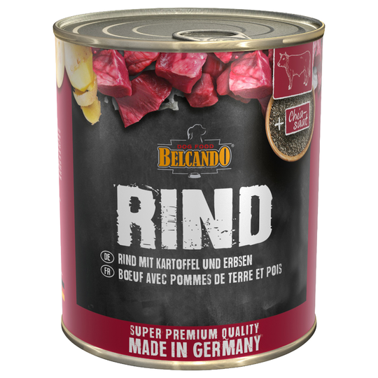 Belcando Super Premium 12 x 800 g - Beef, Potato & Peas