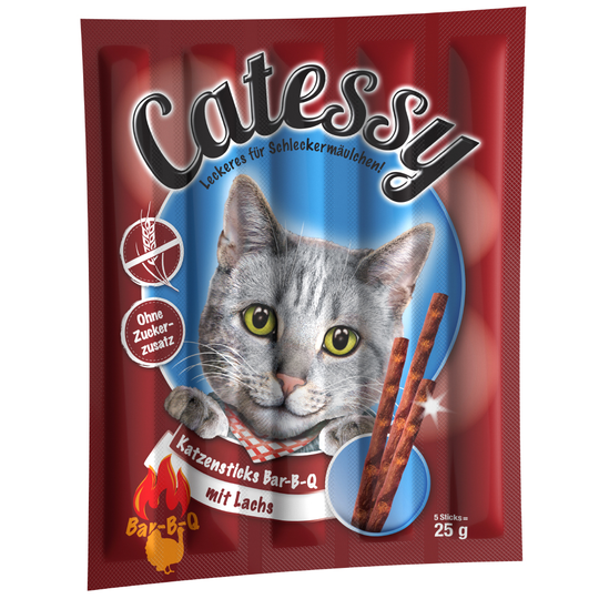 Catessy Sticks 10 st - Bar-B-Q Lax