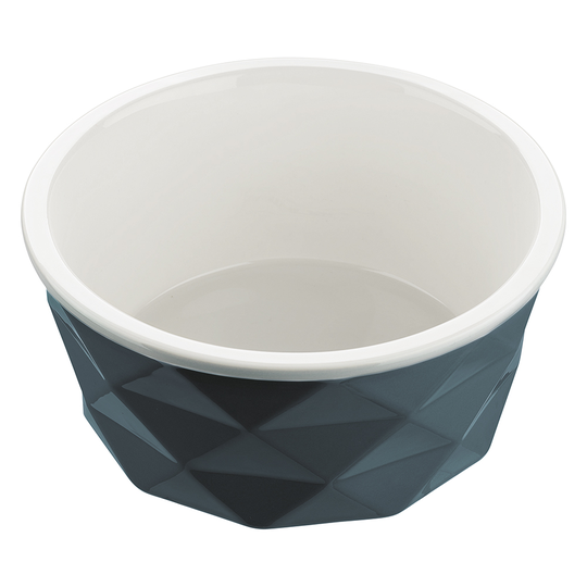HUNTER Eiby keramikskål, blå - 550 ml, Ø 13 cm