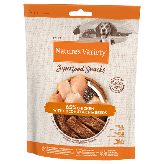 Nature's Variety Superfood Snacks - Kyckling (2 x 85 g)
