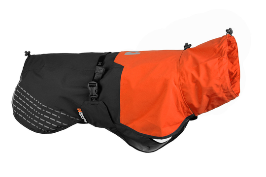 Fjord Regntäcke - Orange/Svart / 24 cm