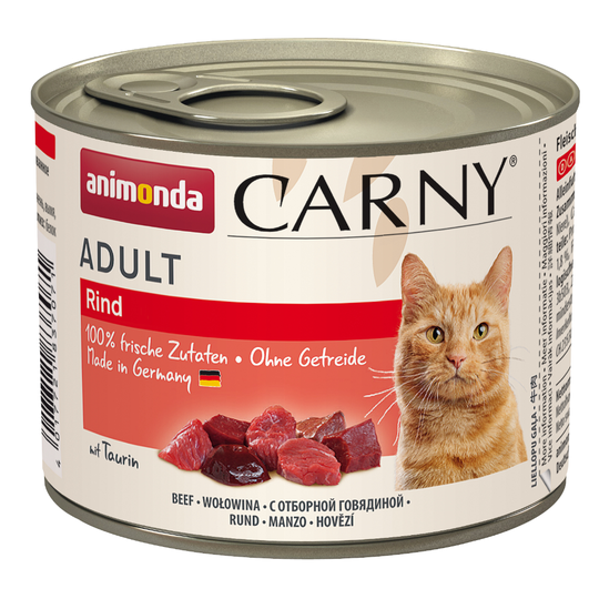 Animonda Carny Adult 12 x 200 g - Nötkött