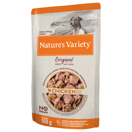 Nature's Variety Original Paté No Grain Mini 8 x 150 g - Kyckling