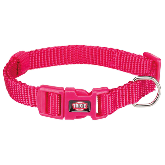 Trixie Premium halsband fuchsia - L - XL: 40 - 65 cm halsomfång, B 25 mm