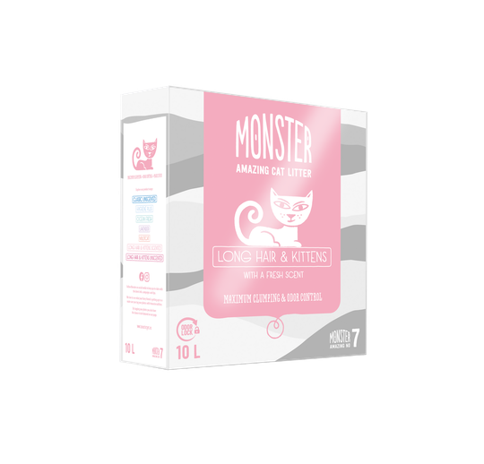 Long Hair/Kitten Scented - 10 L