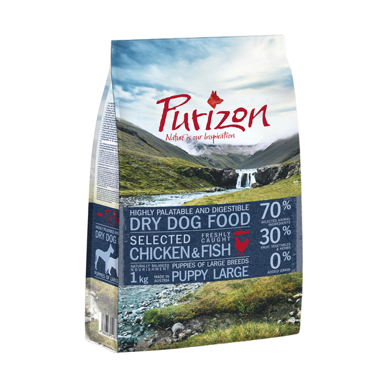 Purizon Large Puppy Chicken & Fish - Grain Free - 1 kg