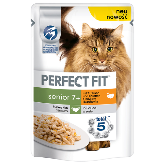 Ekonomipack: Perfect Fit 96 x 85 g - Senior Kalkon