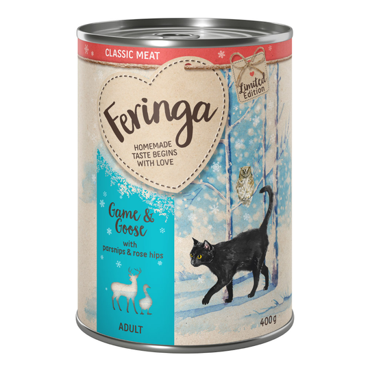 Limited Edition: Feringa Classic Meat Vintermeny Vilt & gås - 6 x 400 g