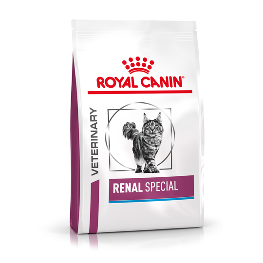 Ekonomipack: 2 påsar Royal Canin Veterinary Feline för katter Renal Special Feline (2 x 4 kg)