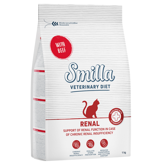 Smilla Veterinary Diet Renal Beef - Ekonomipack: 2 x 10 kg