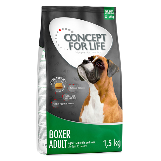Concept for Life 1 / 1,5 kg till lågt prova-på-pris! - Boxer Adult 1,5 kg