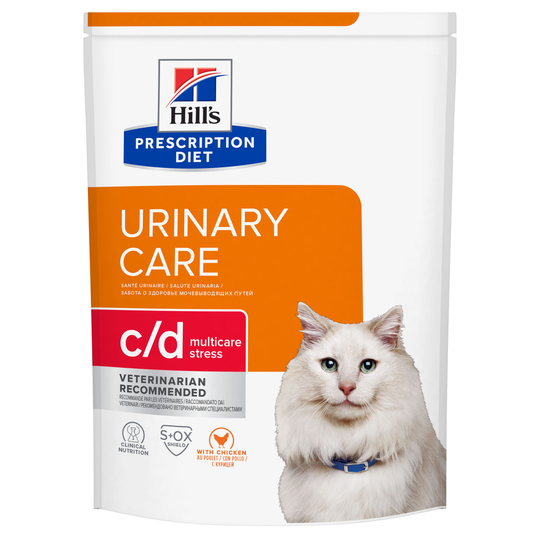 Prescription Diet c/d Multicare Stress Urinary Care Kattfoder med Kycklingsmak - 1,5 kg