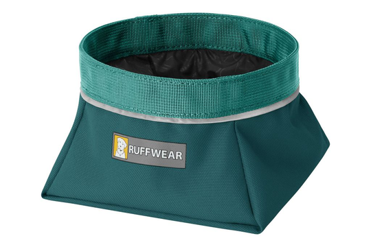 Ruffwear Quencher™ Collapsible Bowl - Reseskål (Medium) (Huckeberry Blue)