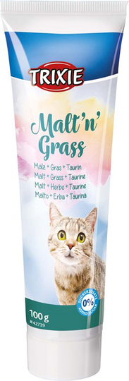 Trixie Malt'n'Grass Anti Hairball Kattmalt - 100 g