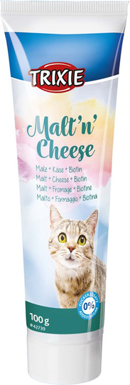 Trixie Malt'n'Cheese Anti Hairball Kattmalt - 100 g