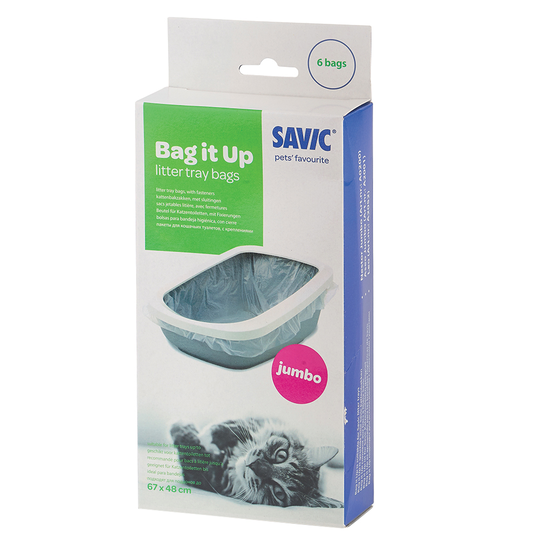 Savic Bag it Up Litter Tray Bags - Jumbo - 3 x 6 st