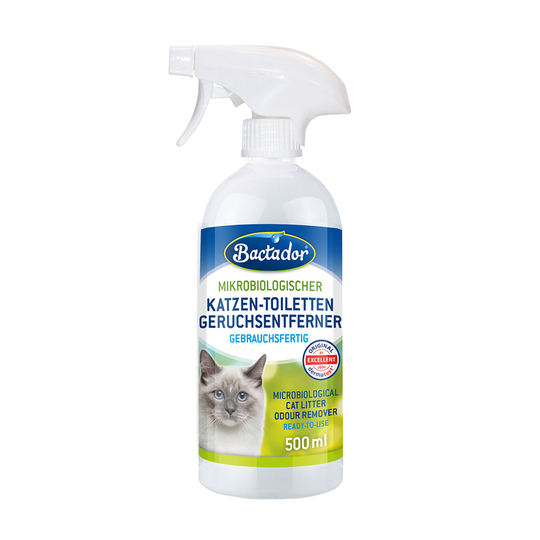 Bactador luktborttagare för kattoaletter - 500 ml