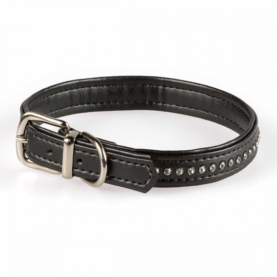 Basic Sparkle Diamanthalsband Svart (27 cm)