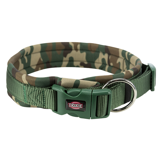 Trixie Premium halsband, extra bred neopren-vaddering - Stl. L-XL: 56-62 cm halsomfång, B 25 mm