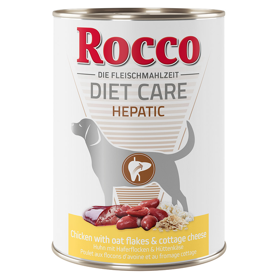 Rocco Diet Care Hepatic Chicken, Oatmeal & Cottage Cheese 400 g - 12 x 400 g