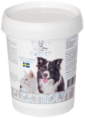 SWEPET Elektrolyt - 300g - Kort datum - 2022-12-31