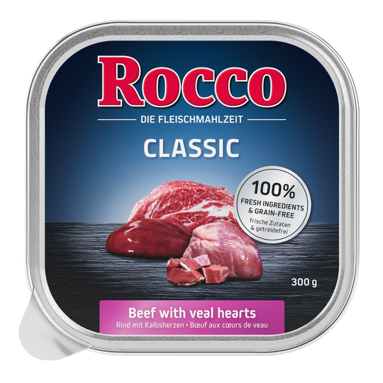 Rocco Classic portionsform 9 x 300 g - Kalvhjärta