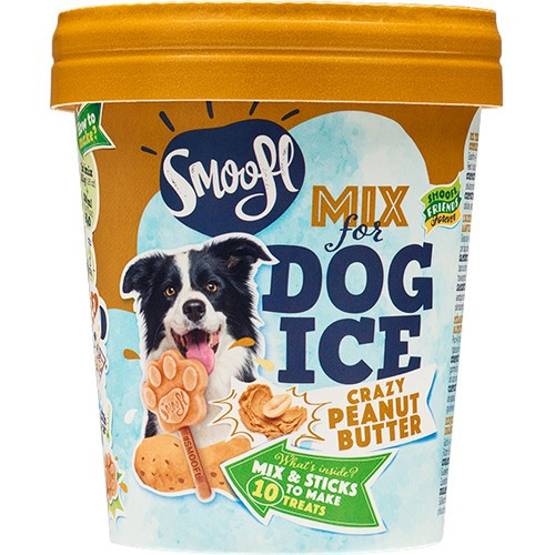 Dog Ice Mix Jordnötssmör - Glassmix Jordnötssmör