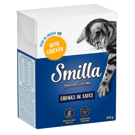 Smilla Chunks i sås 6 x 370 g Kyckling