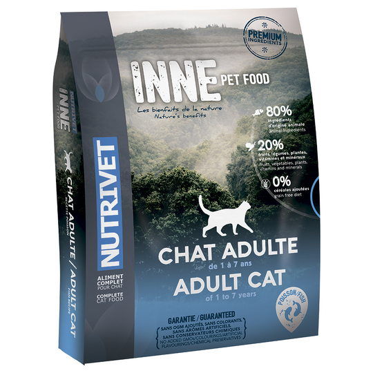 Nutrivet Inne Cat Adult Fish - Ekonomipack: 2 x 6 kg